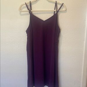 American Eagle Outfitters Purple Sleeveless Mini Dress